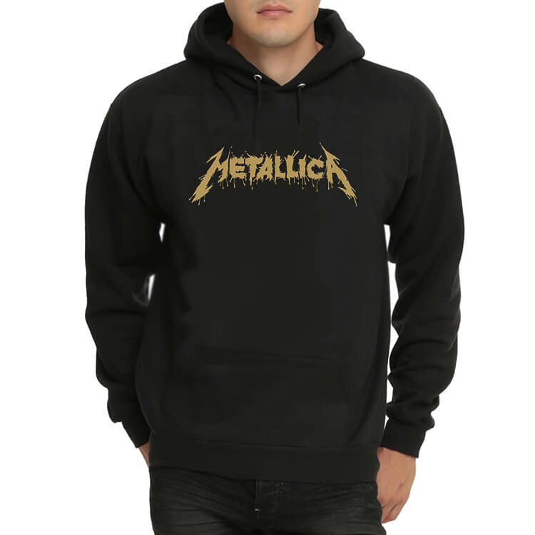 Metallica Black Hoodie for Men | WISHINY