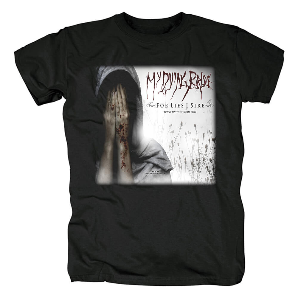 My Dying Bride Band Tee Shirts Hard Rock T-Shirt | WISHINY