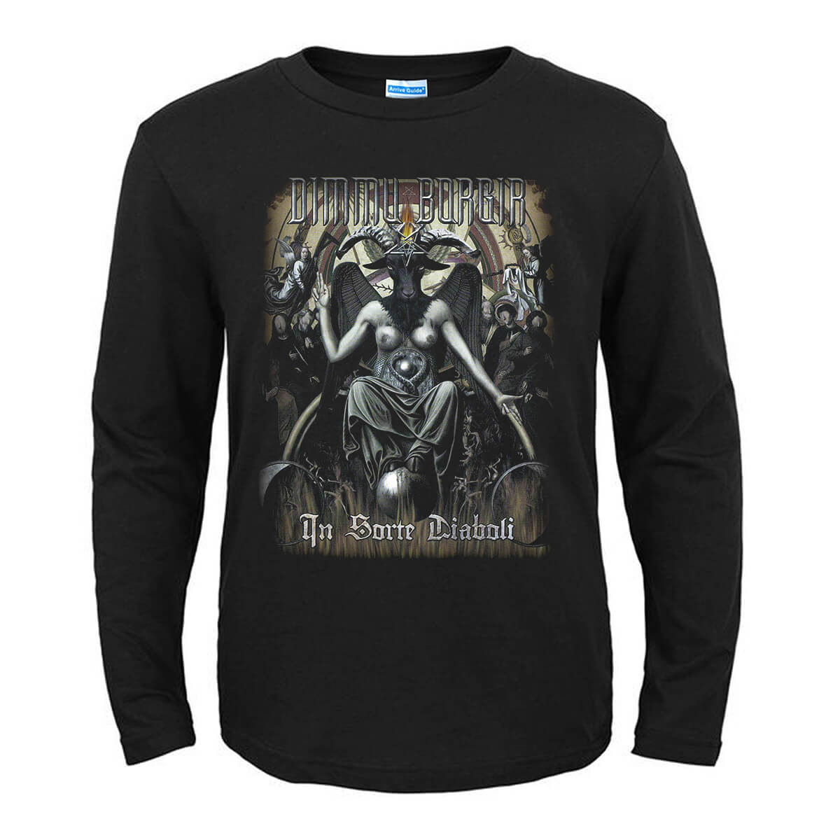 Norway Black Metal Punk Graphic Tees Quality Dimmu Borgir T-Shirt | WISHINY