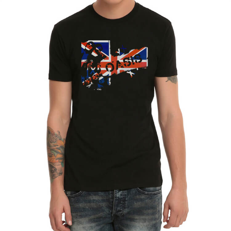 Oasis Rock T-Shirt Heavy Metal Mens XXL Tee
