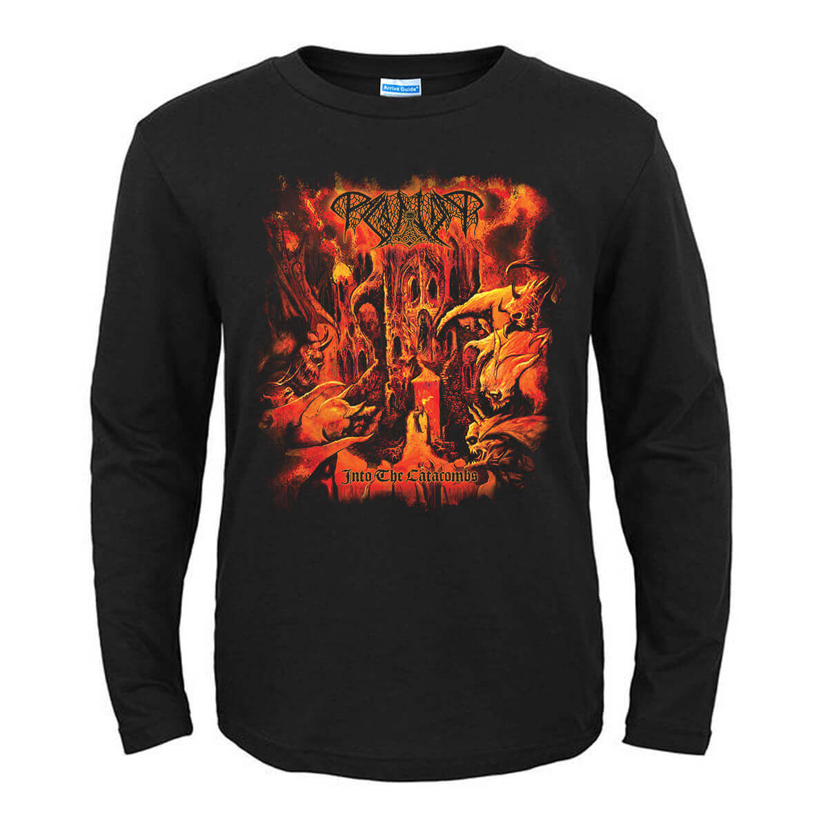 Paganizer Into The Catacombs T-Shirt Sweden Metal Band Shirts | WISHINY