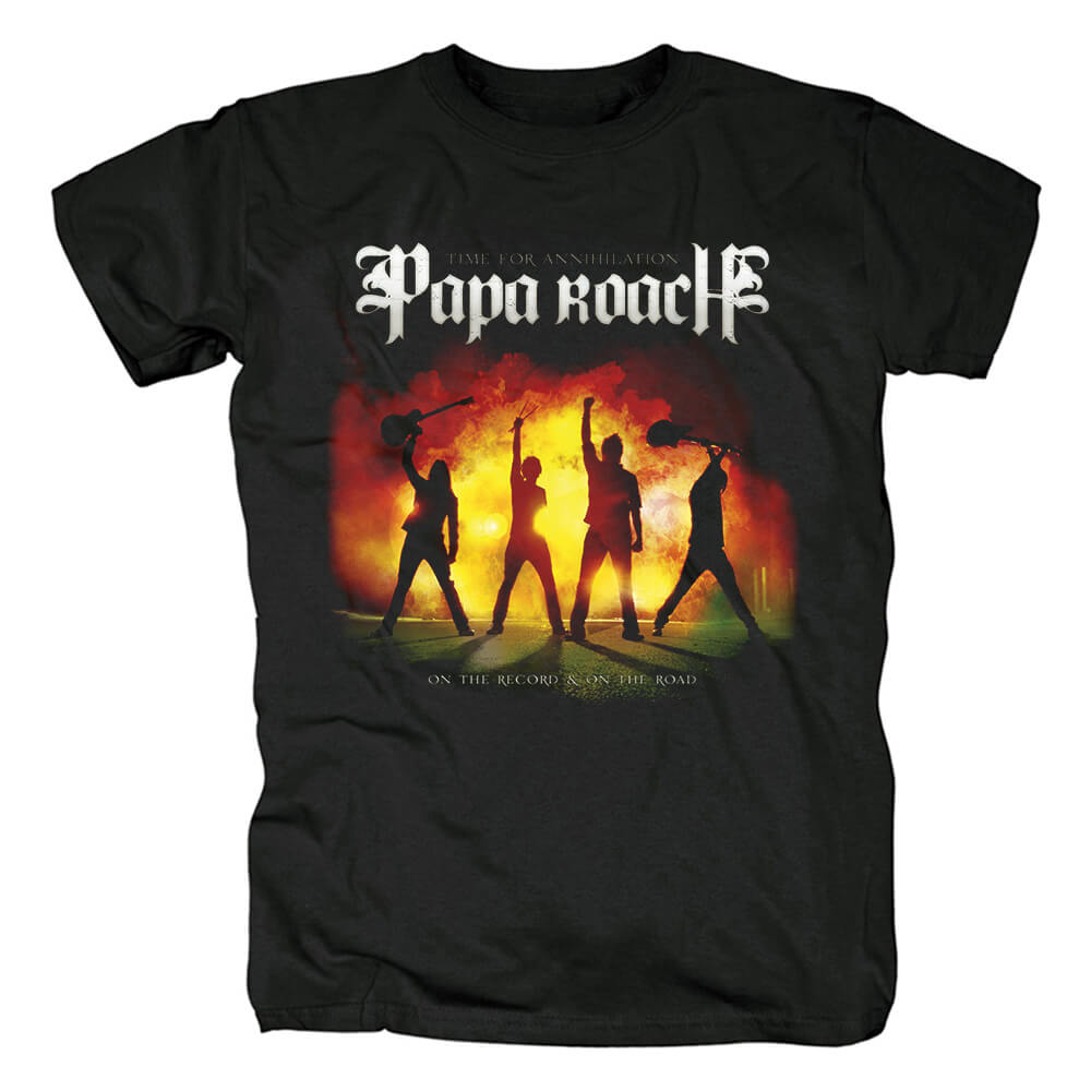 Papa Roach The Paramour Sessions Tee Shirts Us Metal Rock T-Shirt