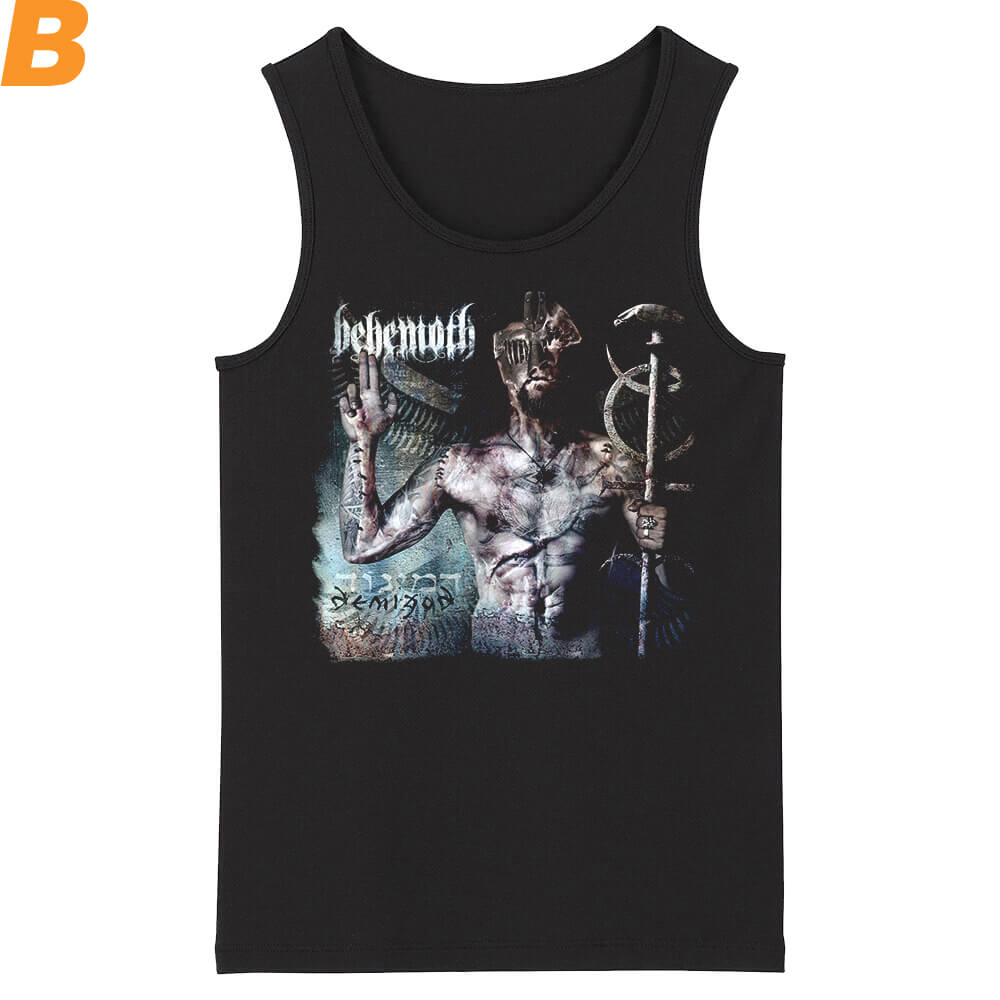 Personalised Behemoth Tank Tops Hard Rock Black Metal Rock Sleeveless ...