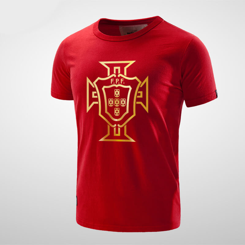 Portugal Soccer National Team Logo T-shirt | WISHINY