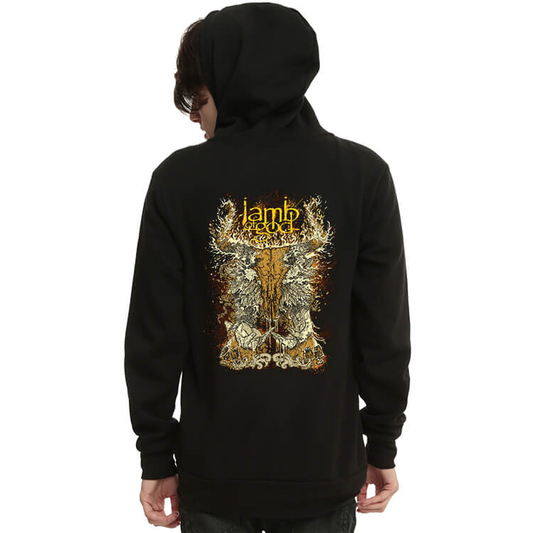 Quality Lamb of God Metal Band Pullover Hoodie | WISHINY