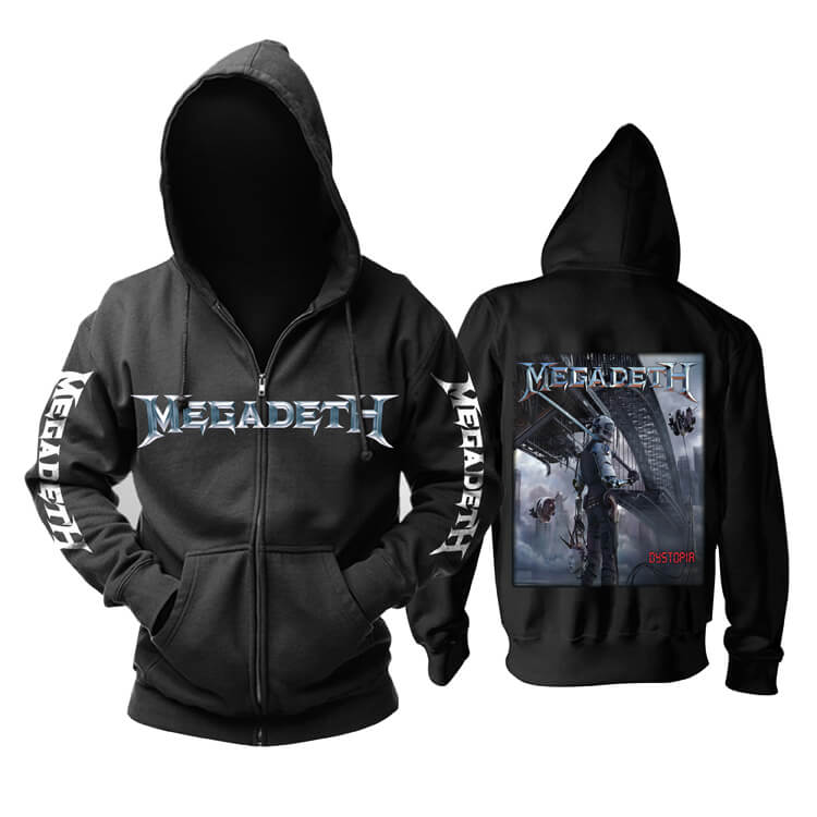Quality United States Megadeth Hoodie Metal Music Sweat Shirt