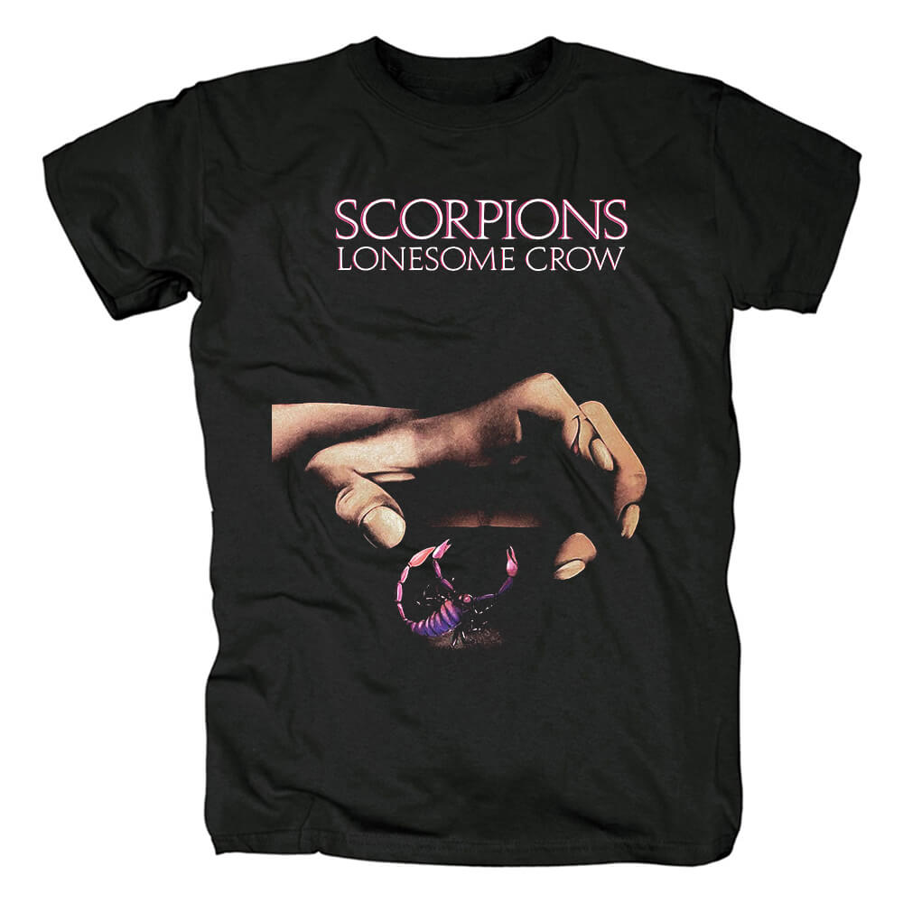 Scorpions Band Lonesome Crow Tee Shirts Germany Metal Rock T-Shirt