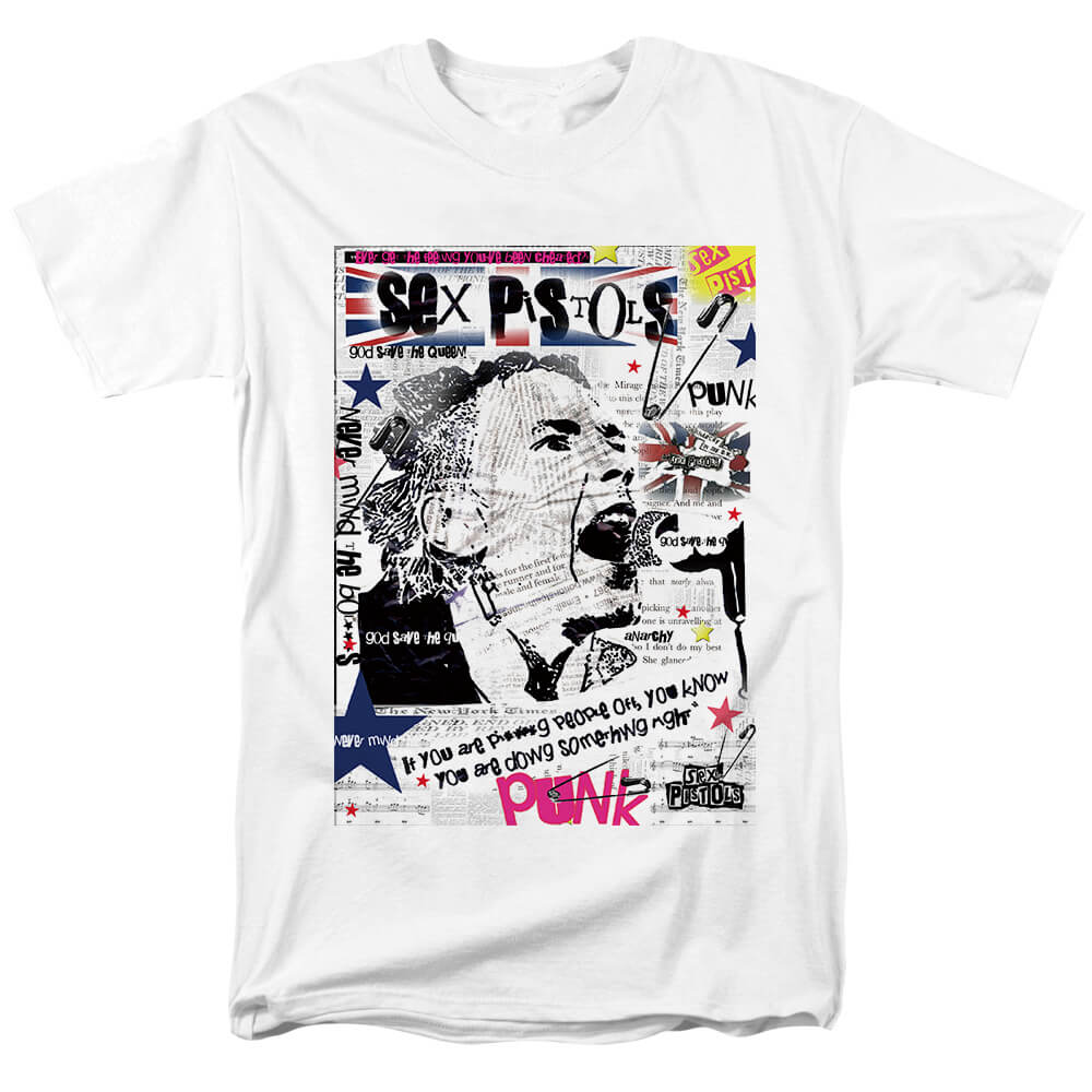 Blive kold Grænseværdi rent Sex Pistols Tshirts Uk Hard Rock Punk Rock Band T-Shirt | WISHINY