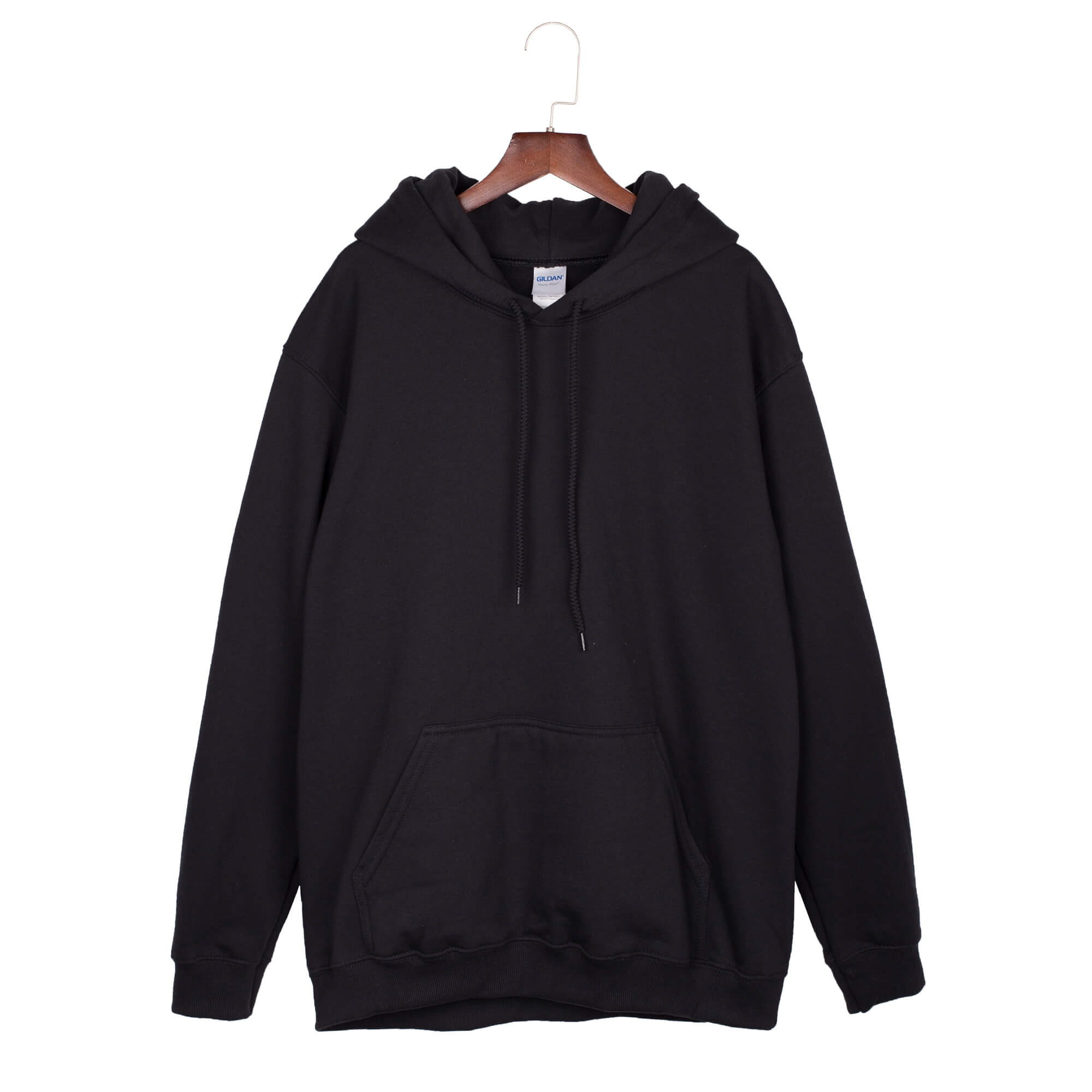 customize Gildan Black Pullover Hoodie | WISHINY