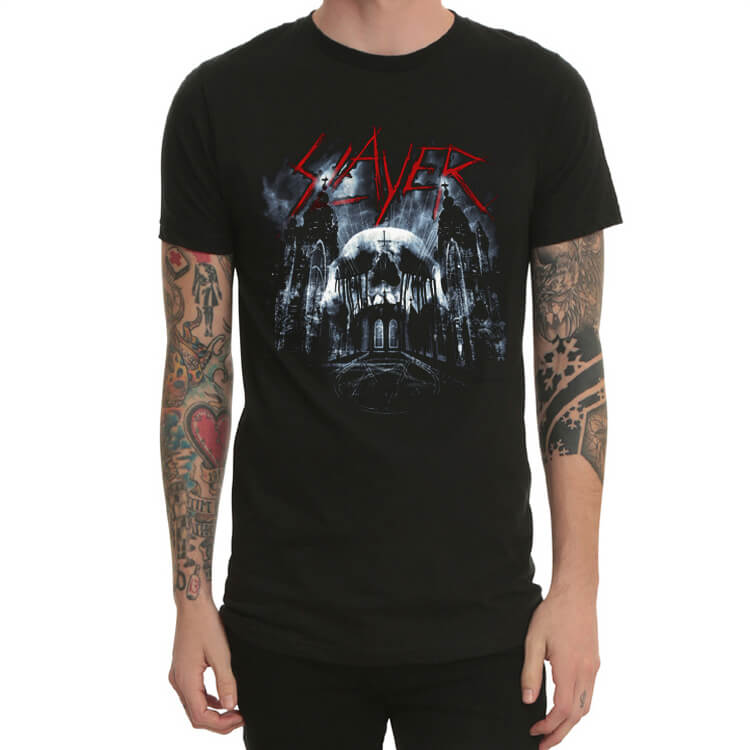 Slayer Killer Band Heavy Metal Rock T-Shirt Black