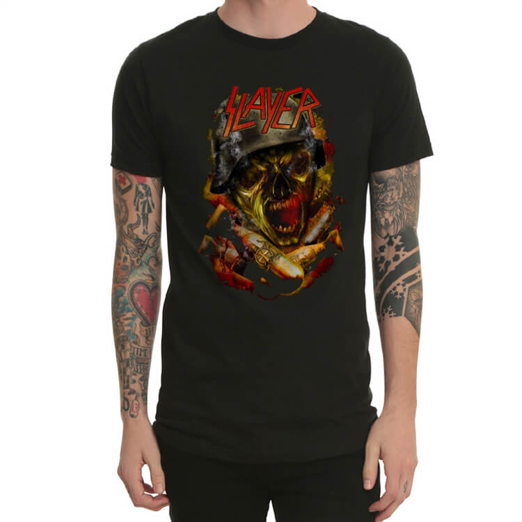 Slayer Killer Rock Band Tshirt | Wishiny