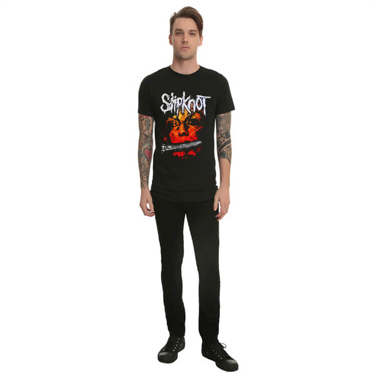 Slipknot Band Rock Print T-Shirt | WISHINY