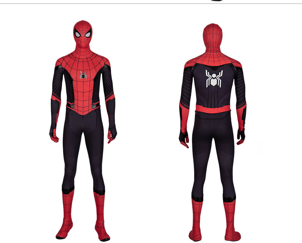Spider Man Far From Home Jumpsuit  Spiderman Halloween Cosplay Costumes
