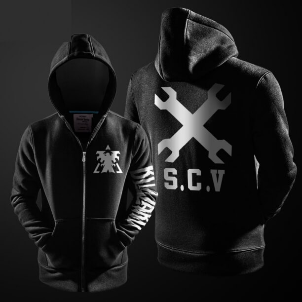 Star Craft 2 Sweater Blizzard Starcraft Black Hoodie For Men