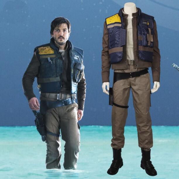 Rogue One Story Wars Poveste Cassian Andor Cosplay Costum