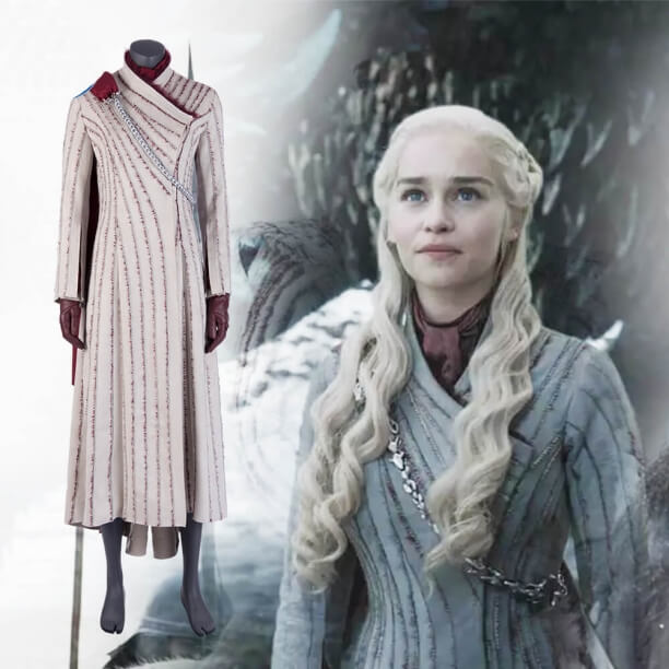Dragon Mothers Khaleesi Cosplay Costume Daenerys Targaryen Dress 