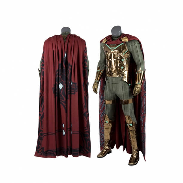 Marvel SpiderMan Mysterio Cosplay Costume