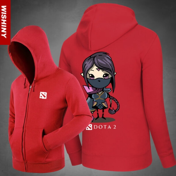 <p>Templar Assassin Hoodie Blizzard DOTA 2 Hero Hætteklædte Frakke</p>
