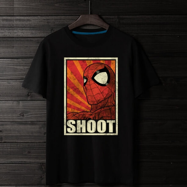 <p>Spiderman Tees Marvel Siêu anh hùng Cool T-Shirts</p>
