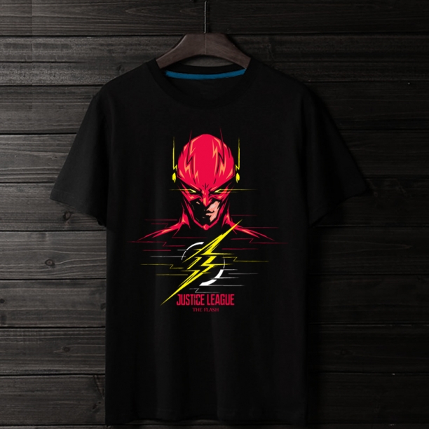 <p>เสื้อยืด XXXL Tshirt ซูเปอร์ฮีโร่ The Flash</p>
