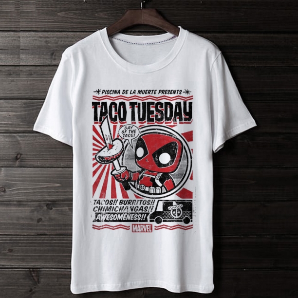 <p>Deadpool Tees Marvel Cool Camisetas</p>
