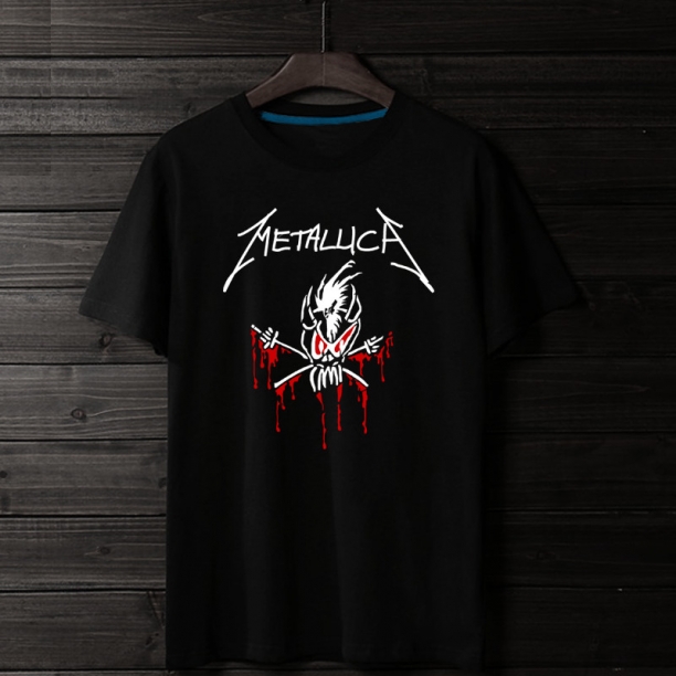 <p>Metallica Tee Musically Metal band Cotton T-Shirts</p>
