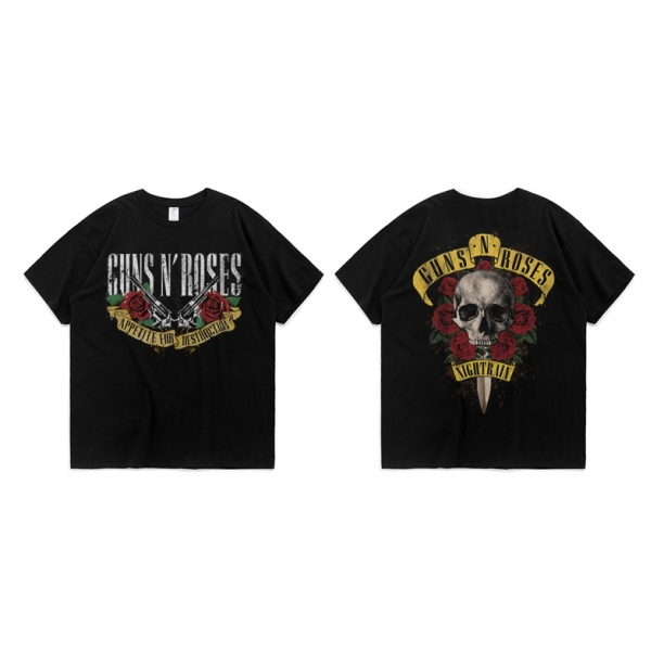 <p>Rock Guns N 'Roses Tee Bomuld T-shirt</p>
