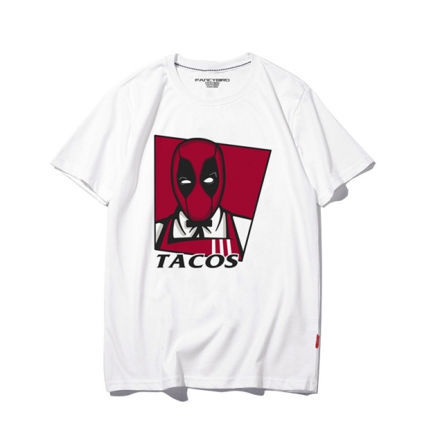 <p>Superhero Deadpool Tees Quality T-Shirt</p>
