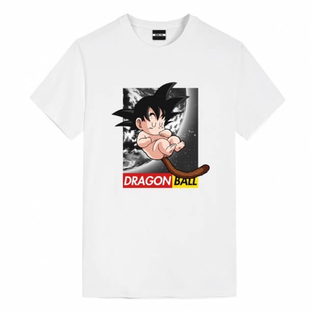 Dbz Super Goku T-shirts Anime gedrukte T-shirts