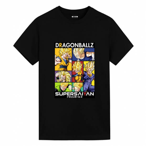 Dragon Ball Z Saiyan Membru Tricouri Anime Shirt Girl