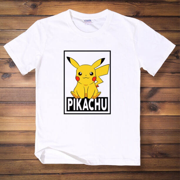 <p>Pikachu Tee Cotton T-Shirts</p>
