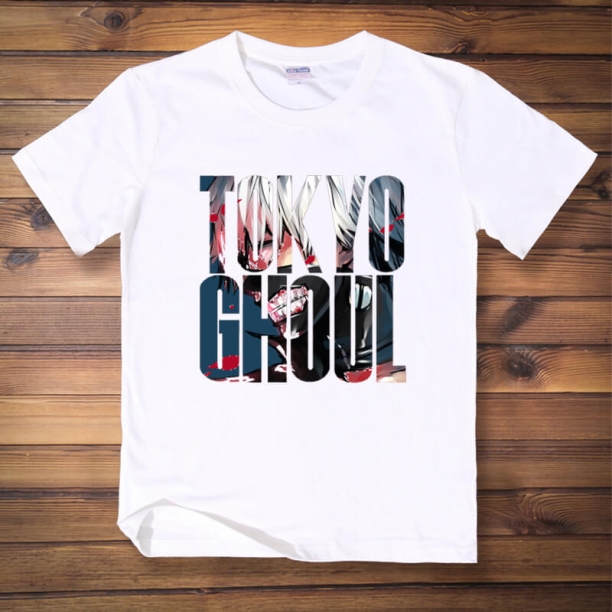 <p>เสื้อส่วนบุคคล Hot Topic Anime Tokyo Ghoul เสื้อยืด</p>
