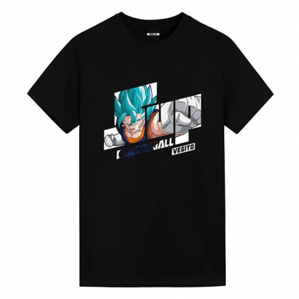 Dbz Super Vegetto Tshirt 귀여운 애니메이션 소녀 셔츠