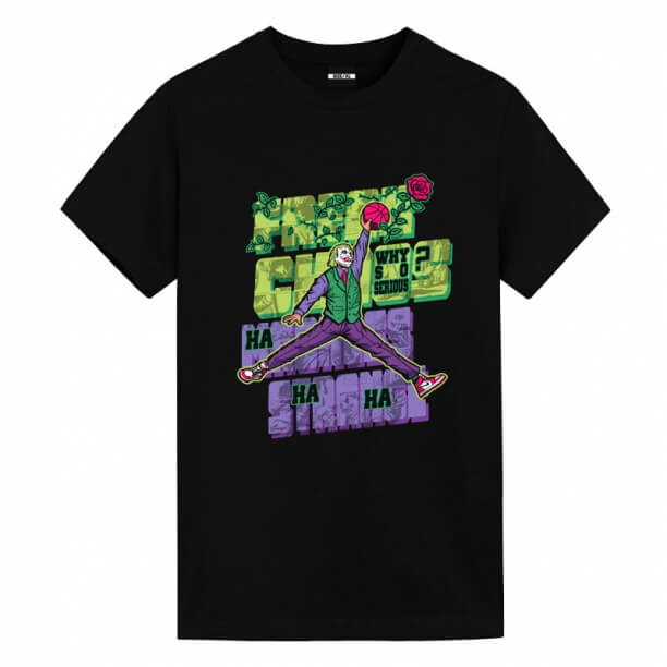 Batman Joker Slam Dunk T-Shirts Marvel T Shirts For Women