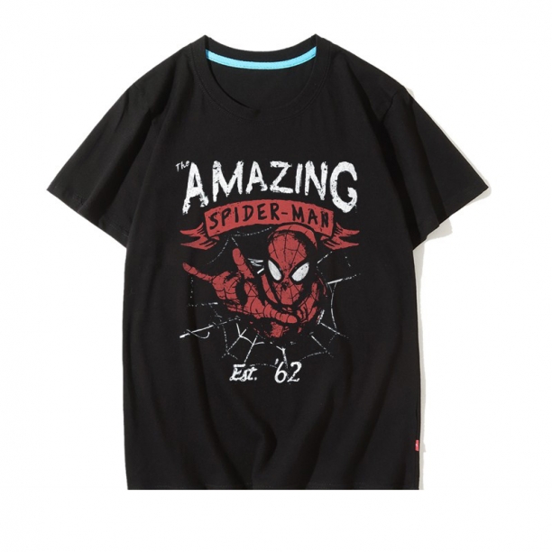 <p>Spiderman Tees Marvel Siêu anh hùng Cool T-Shirts</p>
