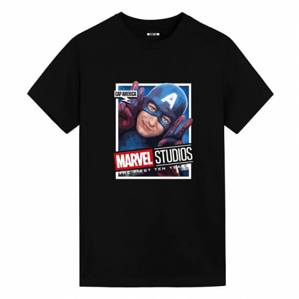 Kaptan Amerika Tişörtleri Marvel Studios Tişört
