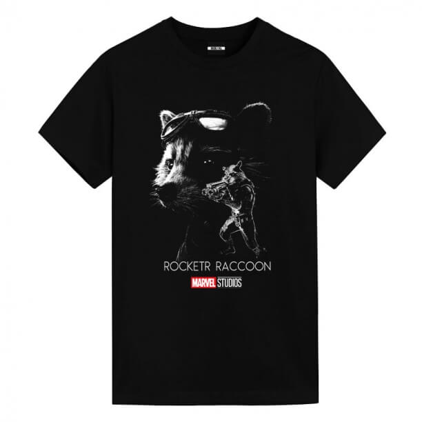 T-shirt noir Cool Raccoon