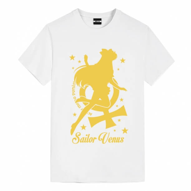 Sailor Moon Venus Tshirt Vintage Anime Shirts