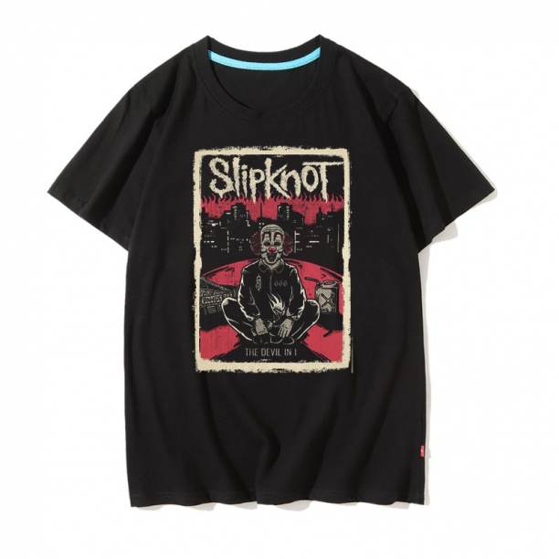 <p>Rock Slipknot Tee Metal banda Melhor T-Shirt</p>
