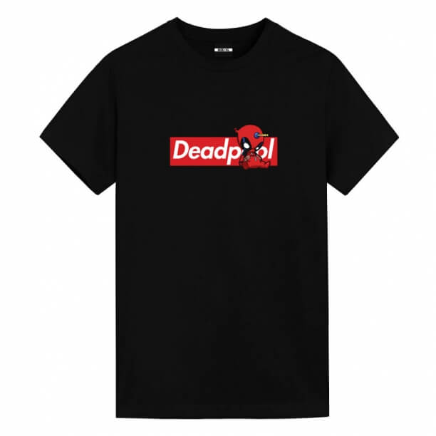 Deadpool T-Shirt Sevimli Erkek Marvel T Shirt