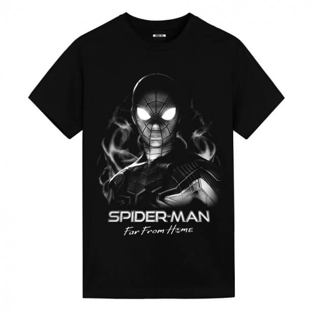 Longe de casa Camiseta Spiderman Kids Marvel Shirts