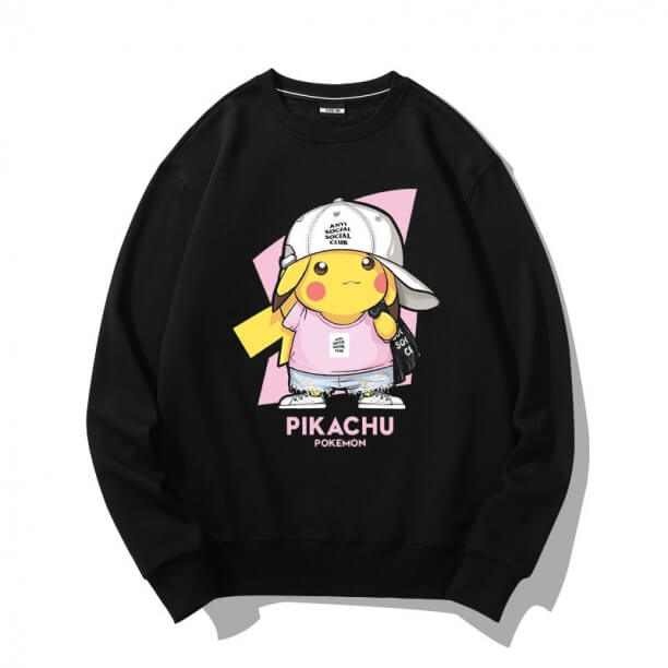 Felpa Pokemon con cappotto Hip Hop Pikachu