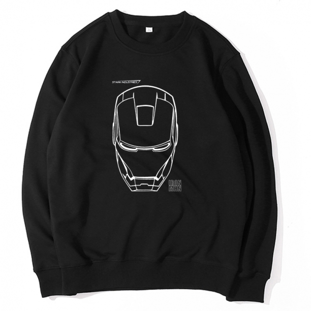 <p>เสื้อสเวตเตอร์ Iron Man เสื้อสเวตเตอร์ผ้าฝ้าย Avengers</p>
