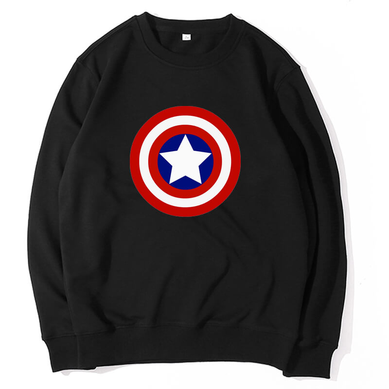 <p>เสื้อสเวตเตอร์ XXL The Avengers Captain America เสื้อกันหนาว</p>
