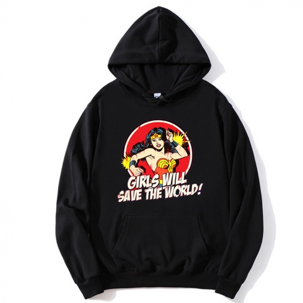 <p>Wonder Woman kapüşonlu sweatshirt Marvel Süper Kahraman XXL Sweatshirt</p>
