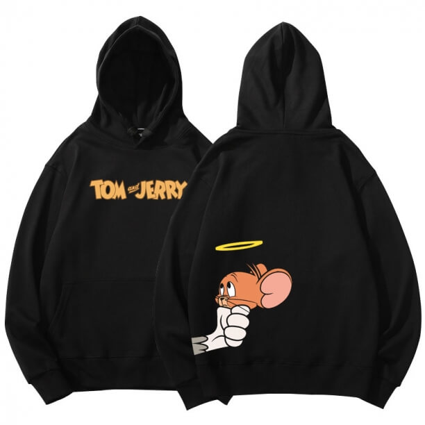 Tom and Jerry Angel Jerry Hoodies Jacket