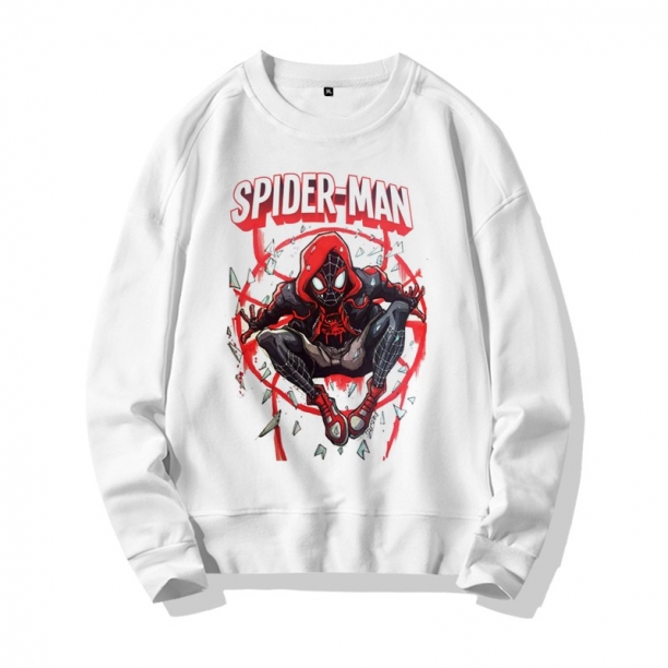 <p>Spiderman Tops Marvel Cotton Sweatshirts</p>
