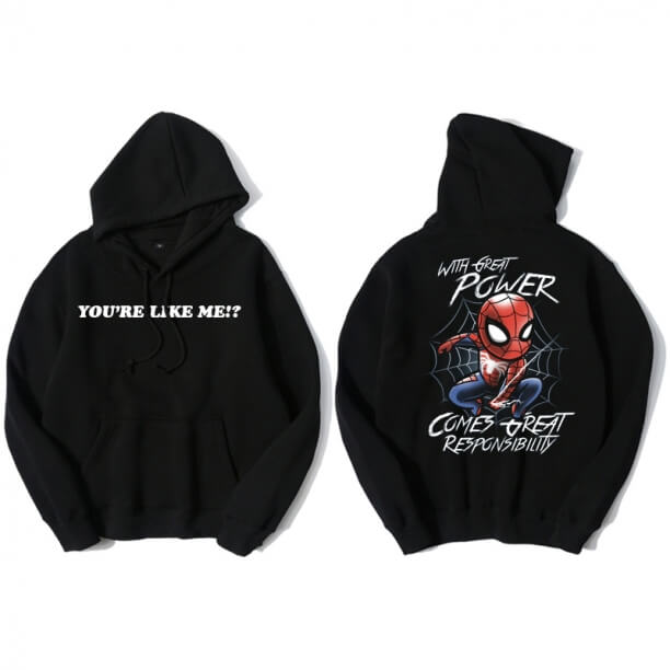 <p>Spiderman Hoodies Marvel XXL hooded sweatshirt</p>
