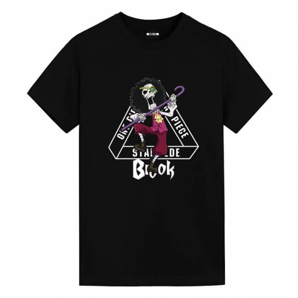 Brook T-Shirt One Piece Anime T-shirts