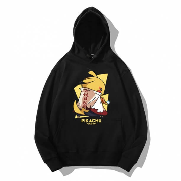 Pokemon Naruto Pikachu Áo hoodies